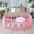 Import PETORIA: MADE IN KOREA DIY Eco-friendly indoor pet dog portable 8 plastic plates training barrier cage fences for house playpen from South Korea