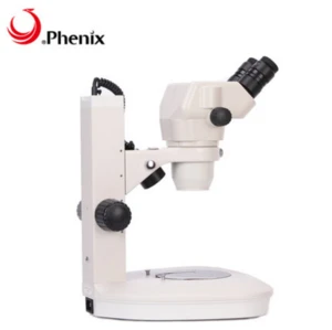 Phenix Zoom Ratio WF10X eyepiece 6.2X-50X Binocular Stereoscopic Top LED Light Microscope for Jewelry