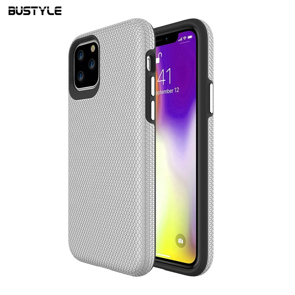 Phone Accessories For iPhone 11 impact Phone Back Cover Shell For XI PC TPU Anti-shock Mobile Phone Case