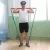 Import Pilates  Resistance Band with fabric Sleeve covered Gym Bar  Fitness Bar for Bodybuilding Strength Training from China