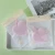 Import Pink soft facial cleaning cotton sponge reusable flocking make-up remover pads from China