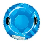 Pipeline Snow Single Rider with 2 Big Grip Handles and Repair Kit,32-Inch Winter Inflatable Round Snow Tube Sled