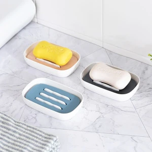 Plastic rectangular soapbox cheap new fashionable  for bathroom