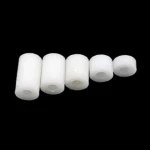 Plastic Standoff round washer Threaded black nylon round spacer