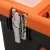 Import Plastic tool box With steel lock Hard plastic rolling toolbox 13 16.5 19 Storage Case Set from China
