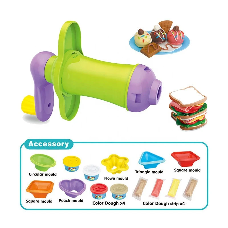 Play dough kit DIY creative soft clay toys playdough set for kids