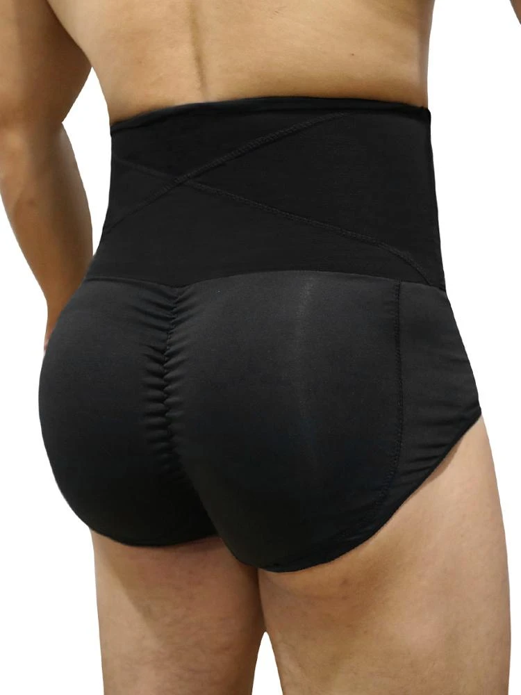 Plus Size Feature mens slimming body shaper panty abdomen slim shaperwear