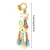 Import Plush Infant Baby Development Soft Giraffe Animal Handbells Rattles Handle Toys WIth Teether Baby Toy from China