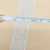 Import Polyester 1.9cm White Soft Face  Crocheted Embroidered Lace Trim Various Design Lace Trim. from China