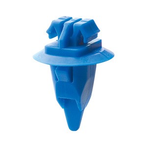 POM Blue Wheel Flare Moulding Clip with Sealer for cars fasteners Auto body clips Auto plastic fasteners