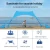 Import Pop Up Beach Tent Sun Shelter Ground Pegs and Stability Poles Outdoor Shade for Camping Trips Fishing Backyard Fun or Picnics from China