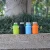Import Popular Red Color Products 2020 Ecofriendly Silicone Bottle Water Foldable Collapsible Reusable Water Bottle from China