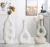 Import Porcelain Irregular Flower Vase Handmade Art Vase Ceramic Vases Decoration For Home Decor from China