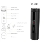 Portable Car Coffee Machine Coffee Maker Capsule Espresso Maker Household Office Outgoing Coffee Machine