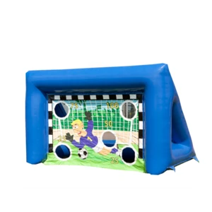 Portable inflatable soccer shoot out/inflatable soccer goal/inflatable soccer target for sport games