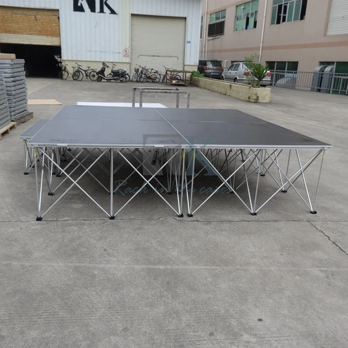 Portable stage show equipment/school event stage platform/movable stage decking