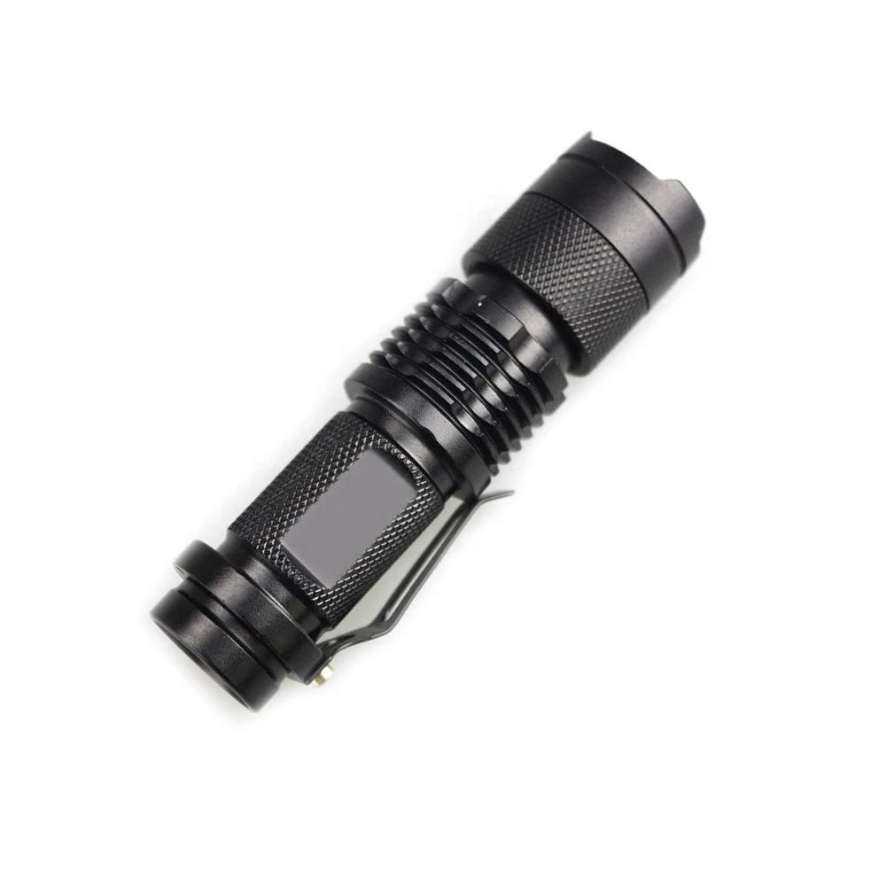 portable zoomable super mini key chain gift torch light cheap led flashlight