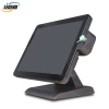 POS Terminal Payment POS System 15" All in One Touch Screen POS Desktop Computer with iButton/ Dallas Key or MSR