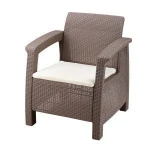 PP Injection Unique Sectionals Plastic Sofa Sets Garden Patio Furniture Outdoor Bistro Set