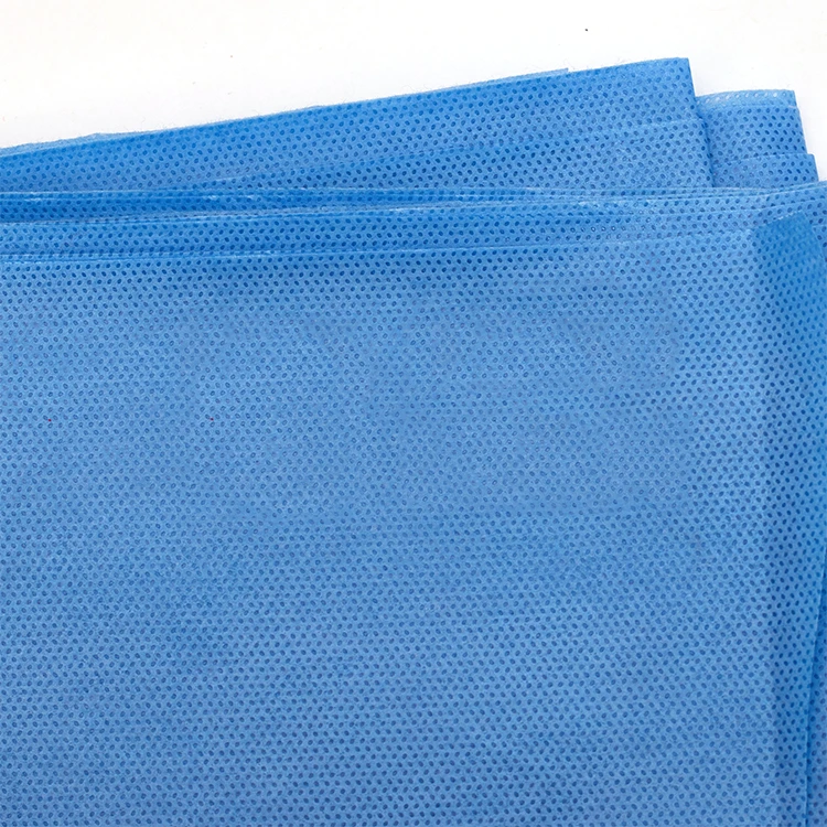 PP Nonwoven 50% Polyester 50% Polyester Plain Nonwoven Textile Fabric