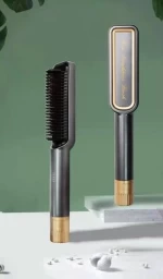Private Brand Curl hot air Brush 2-in-1 Hair Dryer Brush Styler Hair Straightener Brush Straight Hair Comb Iron
