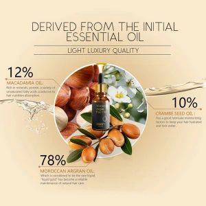 Private Label Hair Treatment serum Hiar Growth And Moisturizing Organic Moroccan Argan Hair Oil