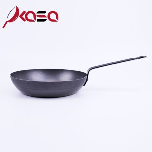 Professional black Carbon Steel copper double sided  non-stick egg frying pan