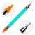 Import Professional Dual-ended Nail Dotting Pen Rhinestone Acrylic Handle Nail Art Brush Tool With Two Crayon Heads from China