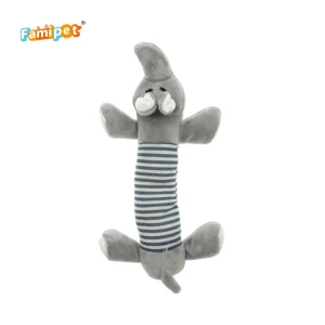 Professional Manufacture Various Shapes Customized Design Durable Layers Squeaky Plush Dog Toy