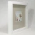 Import Professional manufacture white wood 3d deep shadow box photo frame / customized size wall art shadow box photo frame from China