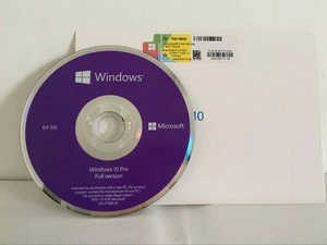 Professional OEM 64-Bit DVD Package English Operating System Software key license 100% Useful for windows 7/8/10