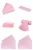 Import Professional Quality Pink Paper Depilatory Waxing Strips from China