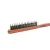 Import Professional Salon Teasing Back Hair Brushes Wood Slim Line Comb Hairbrush Extension Hairdressing Styling Tools from China
