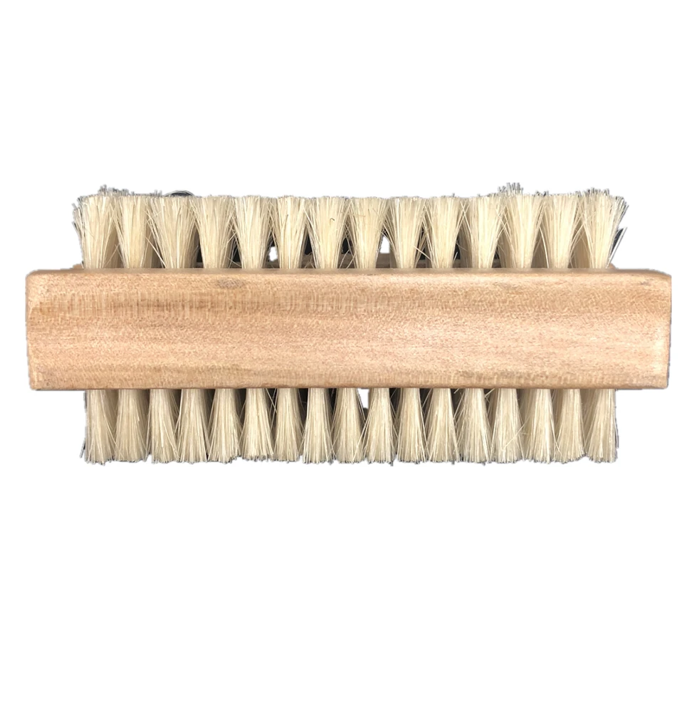 professional wooden nail brush cleaning brush