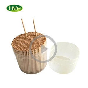 Promotional Disposable Bamboo Toothpicks Wood Toothpick In Bulk