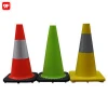 pvc black base cone mini plastic road traffic cone