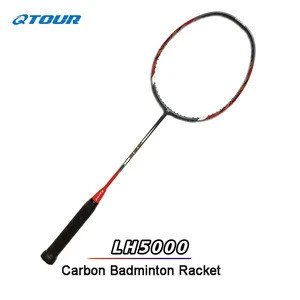 QTOUR 3U Carbon Badminton Racket LH5000 24lbs 26 lbs