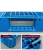Import Quality assurance 1210 standard size blue euro heavy duty plastic pallets from China