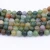 Import Quality loose gemstone 8mm natural India agate stone jewelry from China