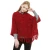 Import Rabbit fur ball sweater imitate cashmere warmth plus ladies cape shawl poncho from China