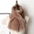 Import rabbit hair scarf womens autumn and winter warm fur weaving lengthened and widened rabbit hair shawl from China