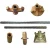 Reasonable Price formwork tie rod wing nut  cast iron bolt wing nuts