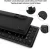 Import Rechargeable Wireless Keyboard Thin Ultra Slim Portable Laptop Keyboard with 2.4GHz Wireless Connection from China