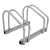 Import Rectangular Steady Bike Parking Rack Bike Stand Outdoor Various Capacity/ Low Profile Bike Rack Fit For 4-Bikes from China