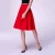Import Red Knee Office Day Summer Elegant Circle A-line Cotton Skirt from USA