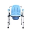 Rehabilitation Therapy Supplies ISO approved foldable commode chair with bedpan