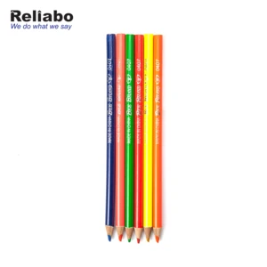 Reliabo Wholesale China Bulk Buying Soft Core Natural Wood Colored Pencils With Logo