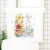 Import Removable wall  toilet sticker waterproof self adhesive Diy Wc Washroom Pvc flower  Posters Wall Art Decals Home Decoration from China