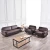 Import Retro Leather sofa loveseat 3 seater apartment bedroom Cafe Bar Nordic home furniture living room office bridgewater sofas from China