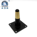 Retro modern metal gold conical cabinet table feet, sofa furniture legs